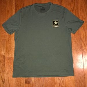 Army green t-shirt